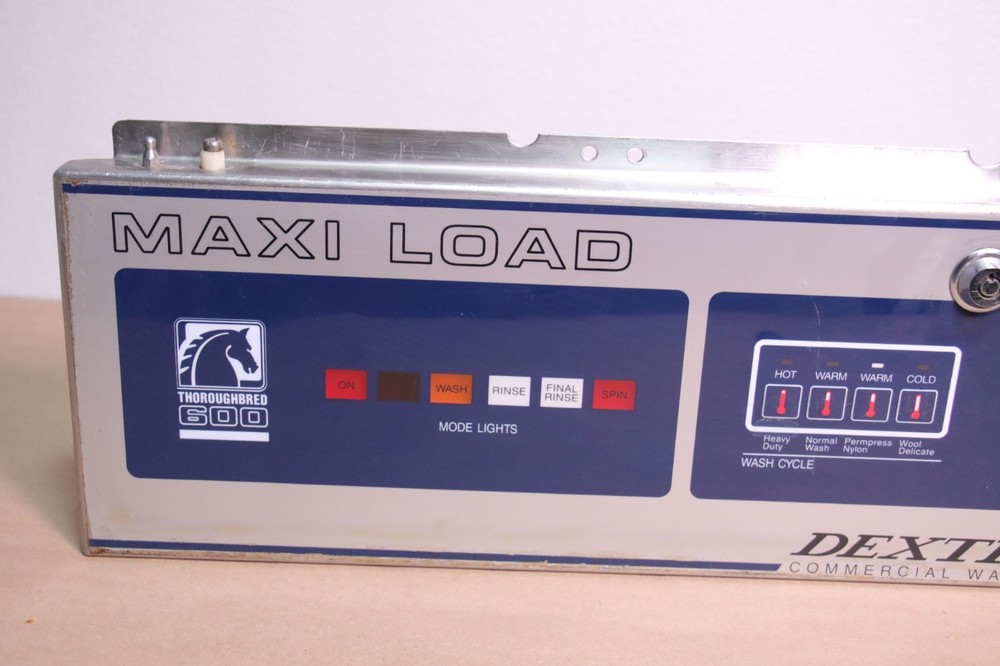 Dexter Commercial Washer - Maxi Load - Front Panel + Parts