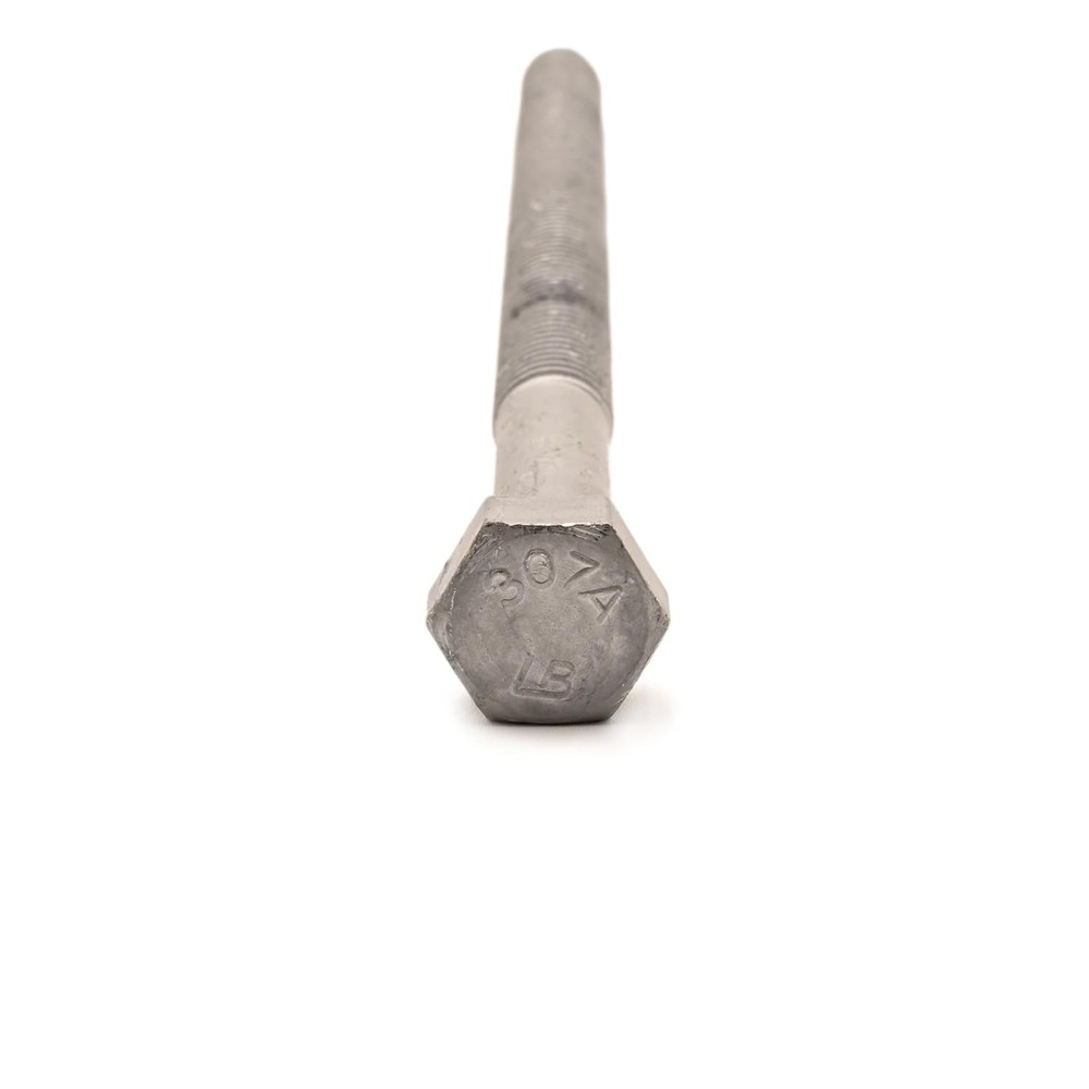 3/4"-10 x 13" Hot Dipped Galvanized Hex Bolt Kit (20 Sets)—6" Thread