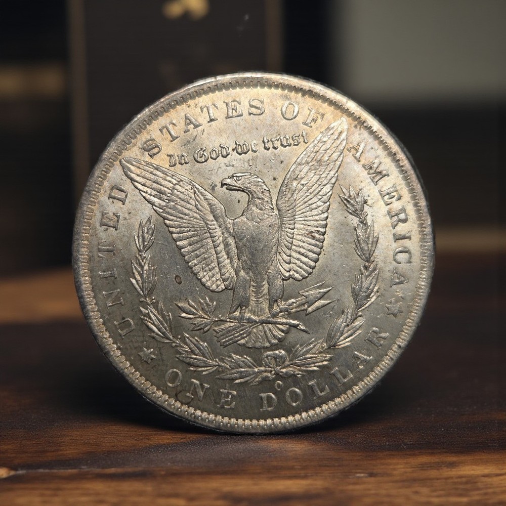 1885-O Morgan Silver Dollar 90% Silver About Uncirculated