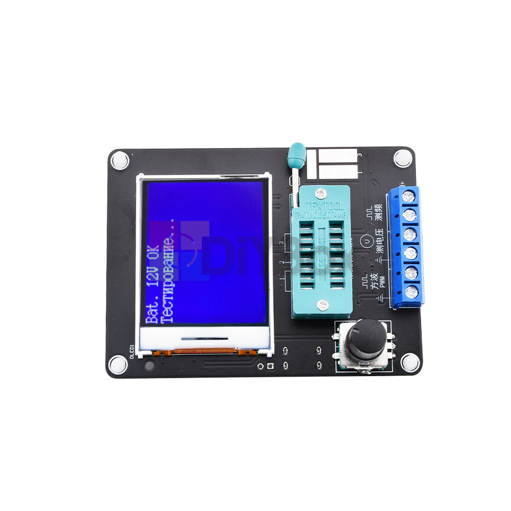 GM328A Transistor Tester Diode Capacitance Inductance ESR Volt Frequency Meter
