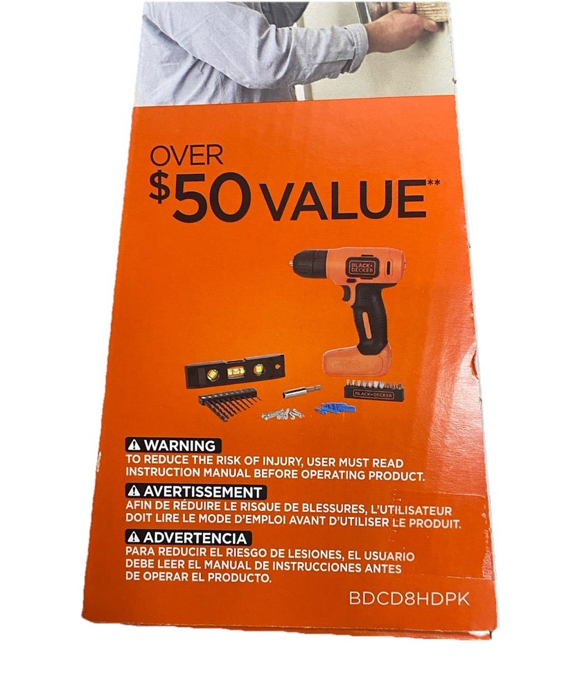 BLACK+DECKER 44-Piece Household Tool Set