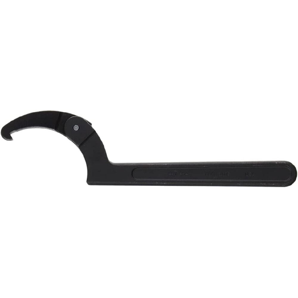Adjustable Hook Spanner Wrenches, SAE, Black Industrial Finish, Williams