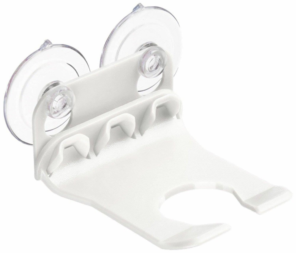 Wave Hooks - Bathtub Wine Glass Holder - White