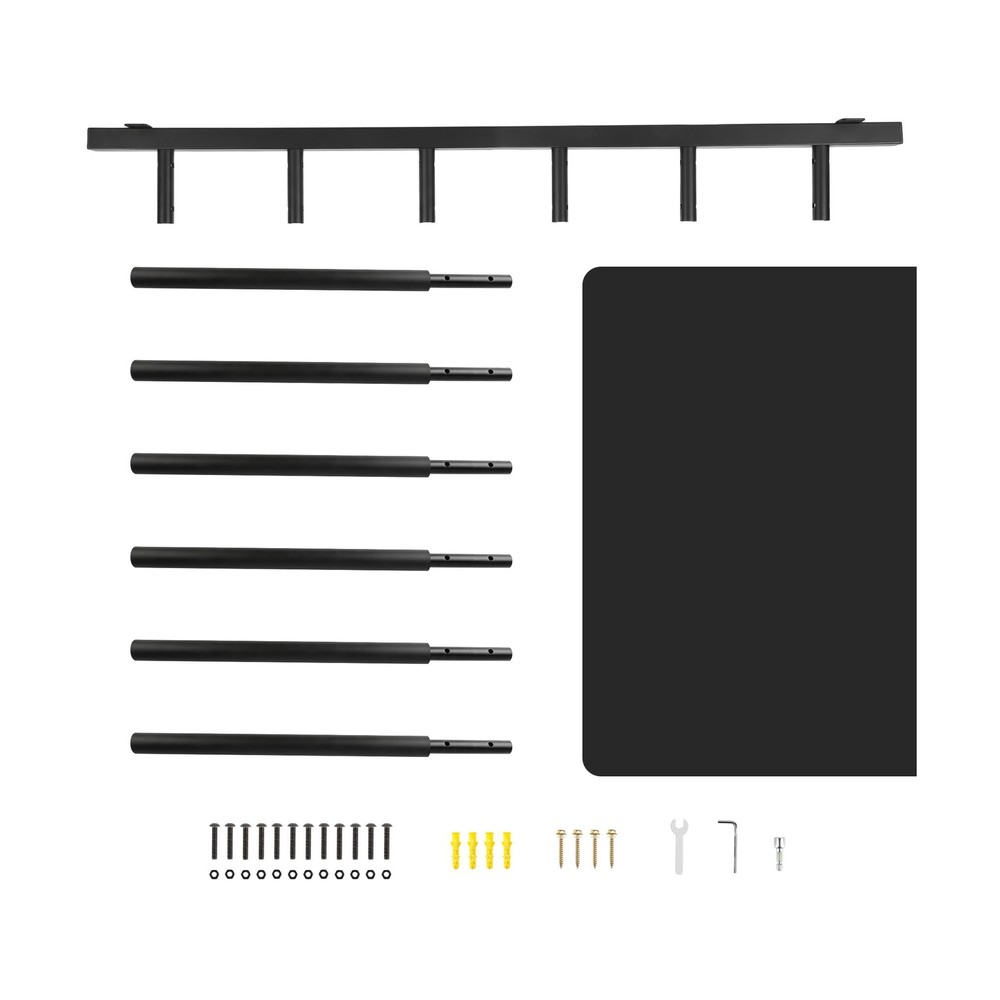 Vertical/Horizontal Surfboard Rack, Surfboard Wall Mount Display, Surfboard W...