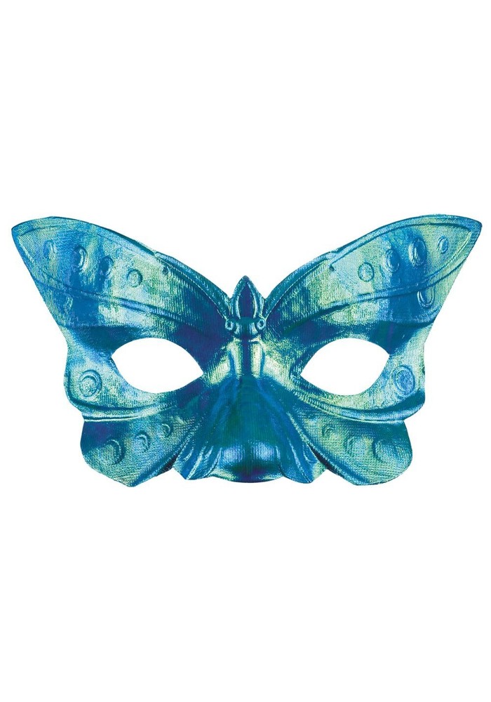 Masks Butterfly Iridescent Blue Eye Mask