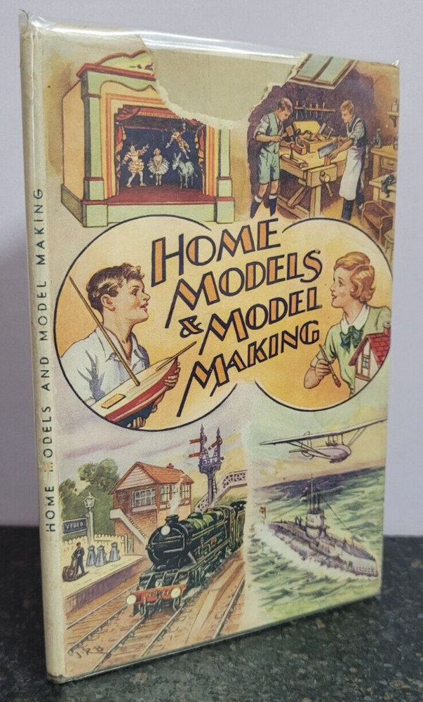 Home Models and Model Making by Jerome B Little , 1943 Hardback with D/J