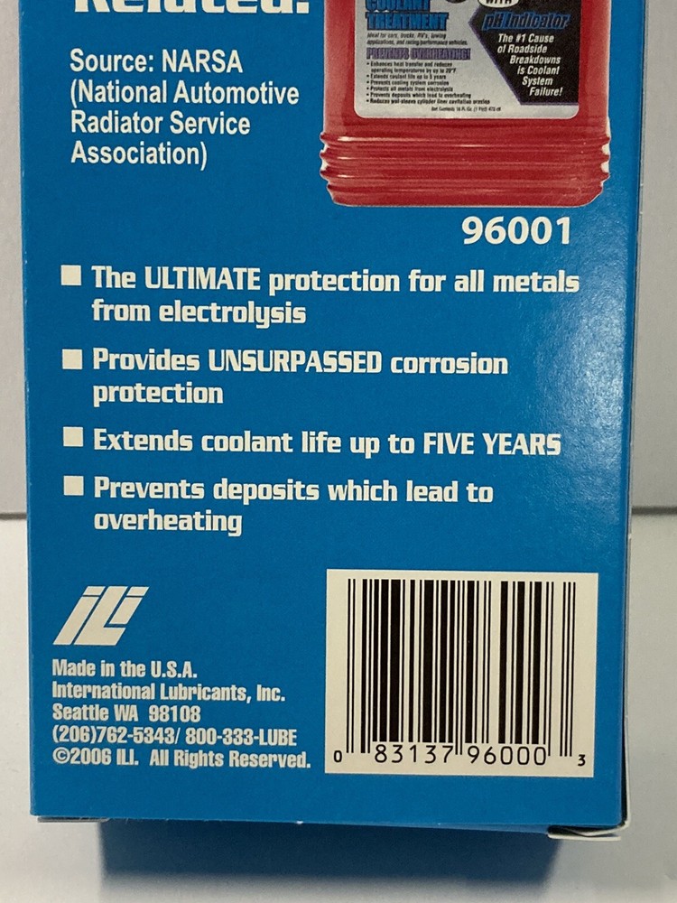 LUBEGARD KOOL-IT 96000 ELECTROLYSIS INDICATOR
