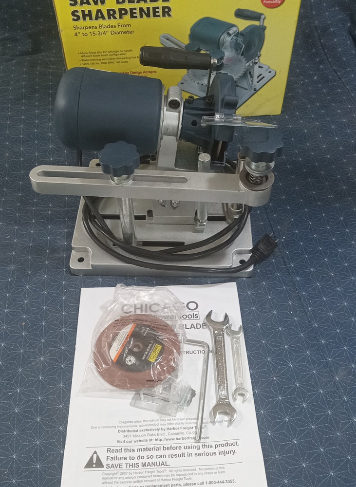 Chicago Saw Blade Sharpener