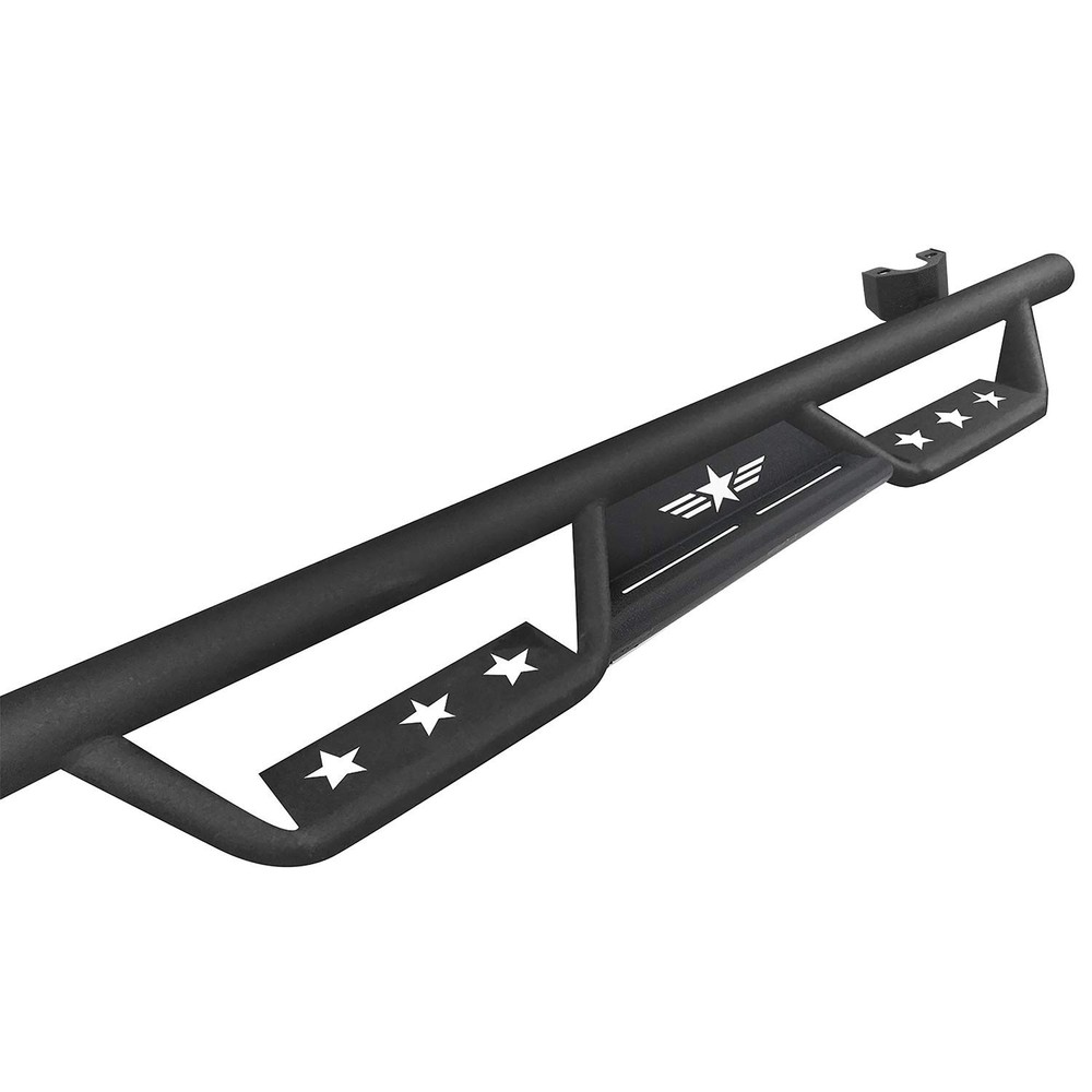JKU Unlimited Side Steps Nerf Bar Running Board Solid Steel Compatible with Jeep