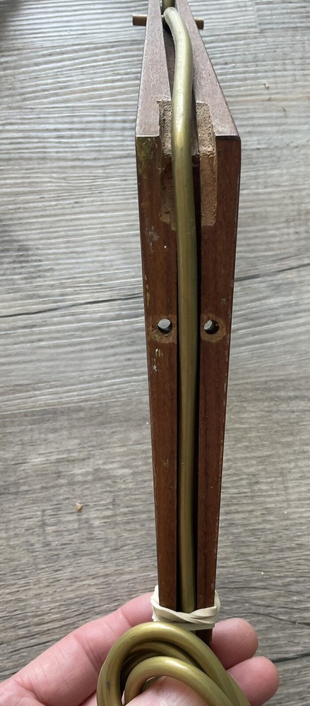 Single Jo Hammerborg Teak & Copper Wall Lights Fog & Morup