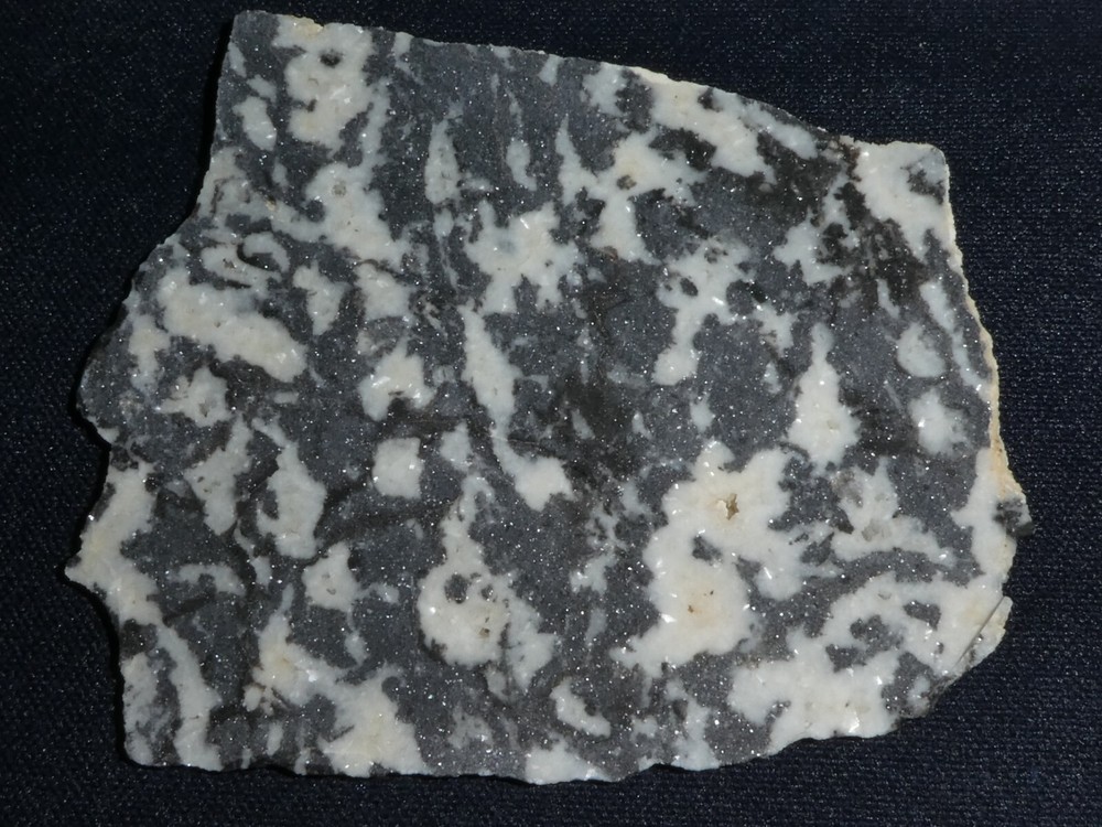 Zebra stone jasper - slab 4 1/2" x 4" rough-cabbing--display-science