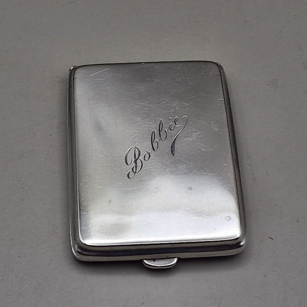 Sterling Silver Matchbook Case by D Bros 1928
