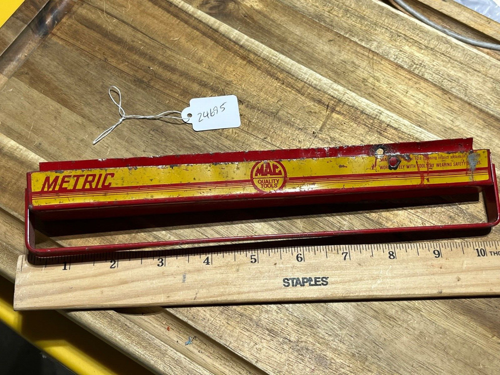 Vintage MAC Tools socket tray model (XT25Y) (24695)