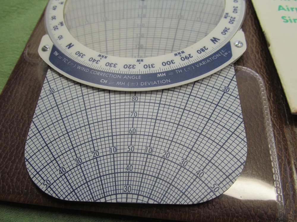 Sanderson Flight Organizer Packet - Flight Computer SC-1B & More - NICE