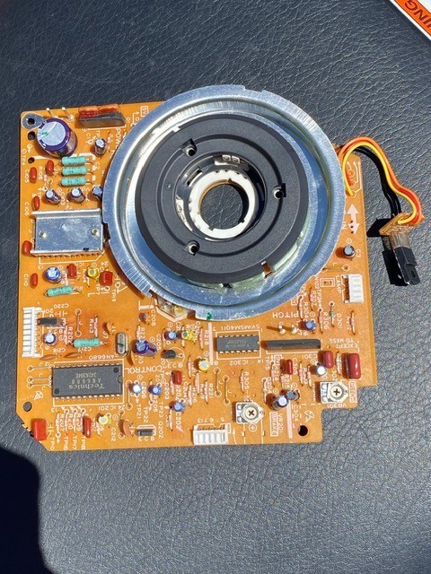 TECHNICS SL 1200 MK5 OEM 1210 TURNTABLE MAIN BOARD PCB MOTOR  FULLY TESTED