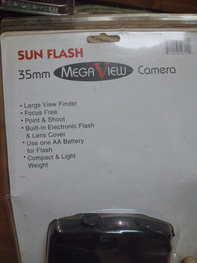 Vintage Sun Flash 35mm Mega View Camera