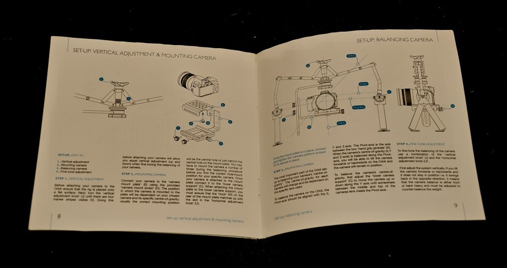 Comodo Orbit Handheld Gimbal Stabilization Rig