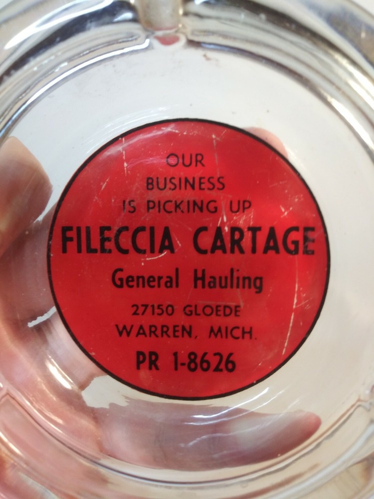 Fileccia cartage ash tray