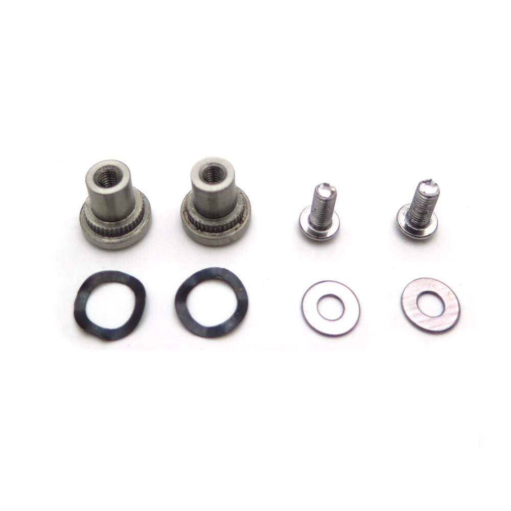 Chrome Detachable Latch Kit Nut/Bolt/Stud with Bolt Washers for Harley Davidson