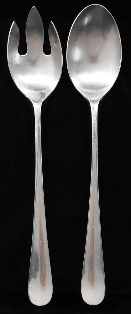13" Salad Serving set made by Windsor Silversmiths, Japan!