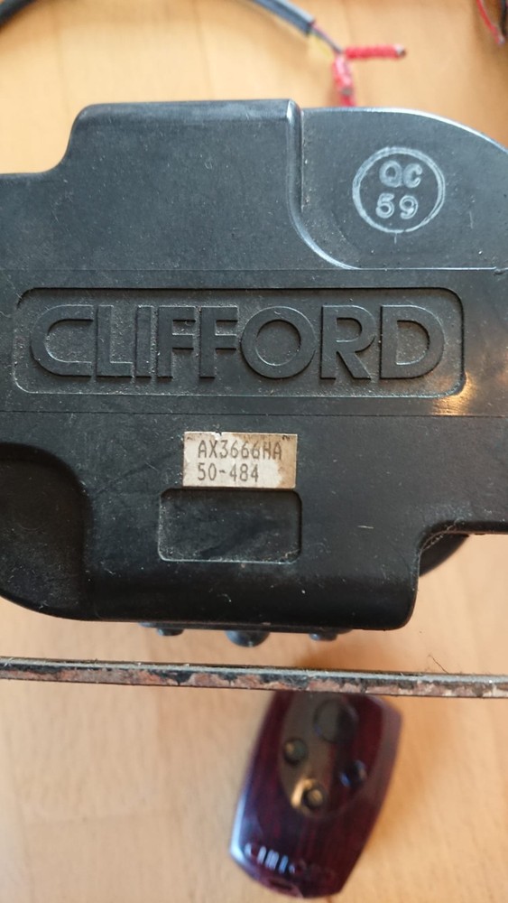 CLIFFORD AVANTGUARD III - ALARM SYSTEM - FB - OLD SCHOOL - RARE - INCL. CODE