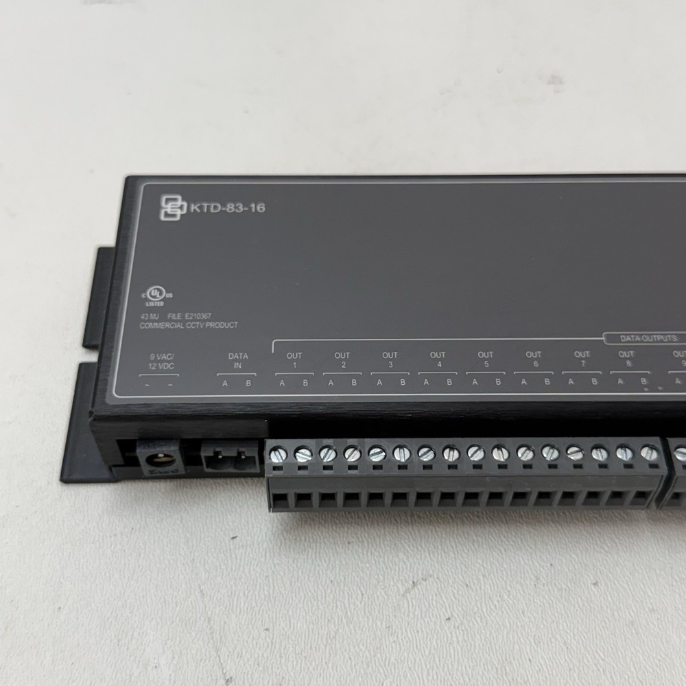 Interlogix KTD-83-16 Data Signal Distributor
