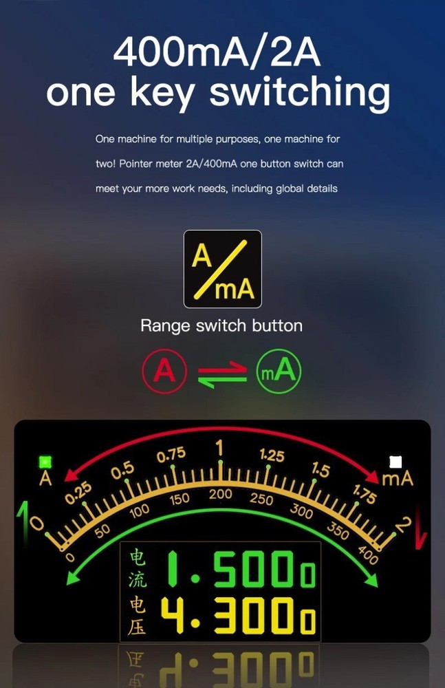 Current Analyzer For Phone Repair Current Recording Data Acquisition Tester