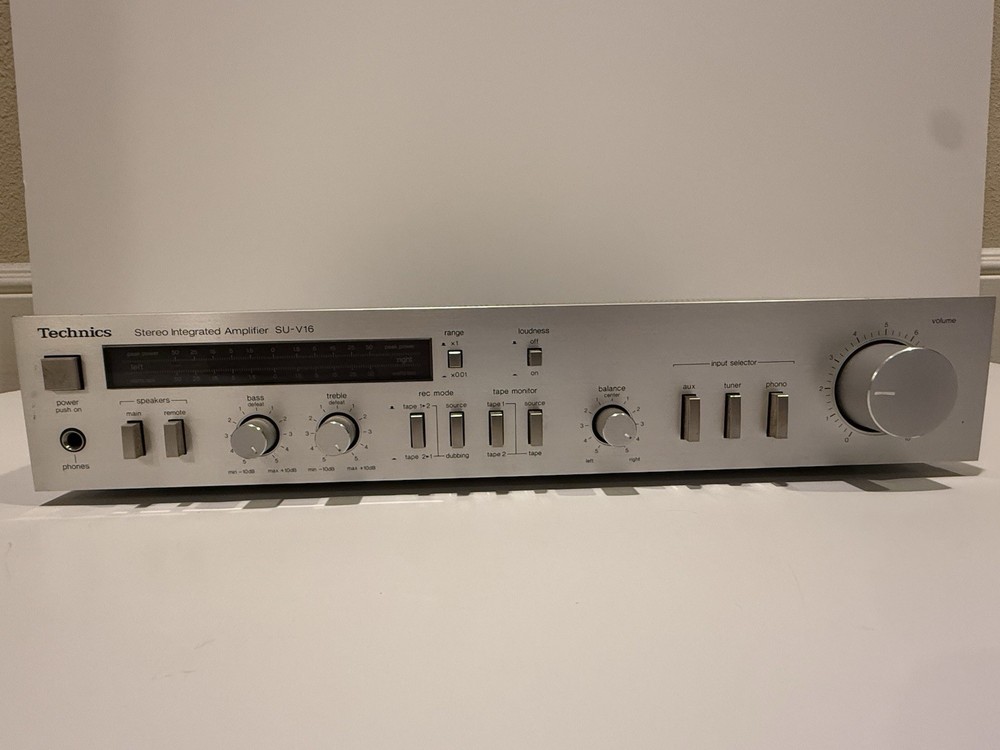 Technics SU-V16 Stereo Integrated Amplifier 1978 Vintage Used