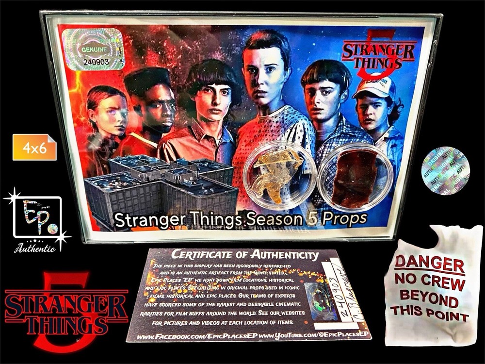 Stranger Things Slime Vine Props Memorabilia