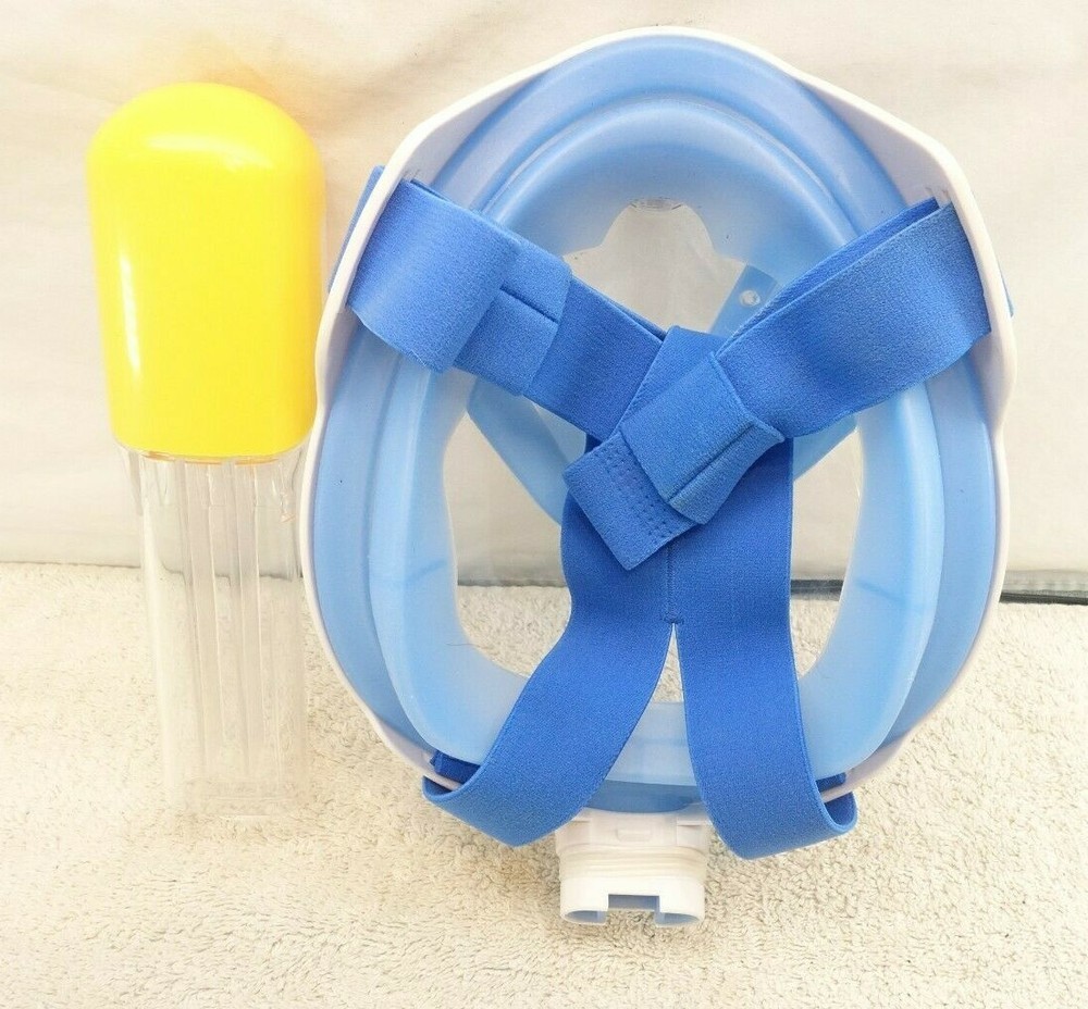 BLUE SNORKEL MASK FULL FACE