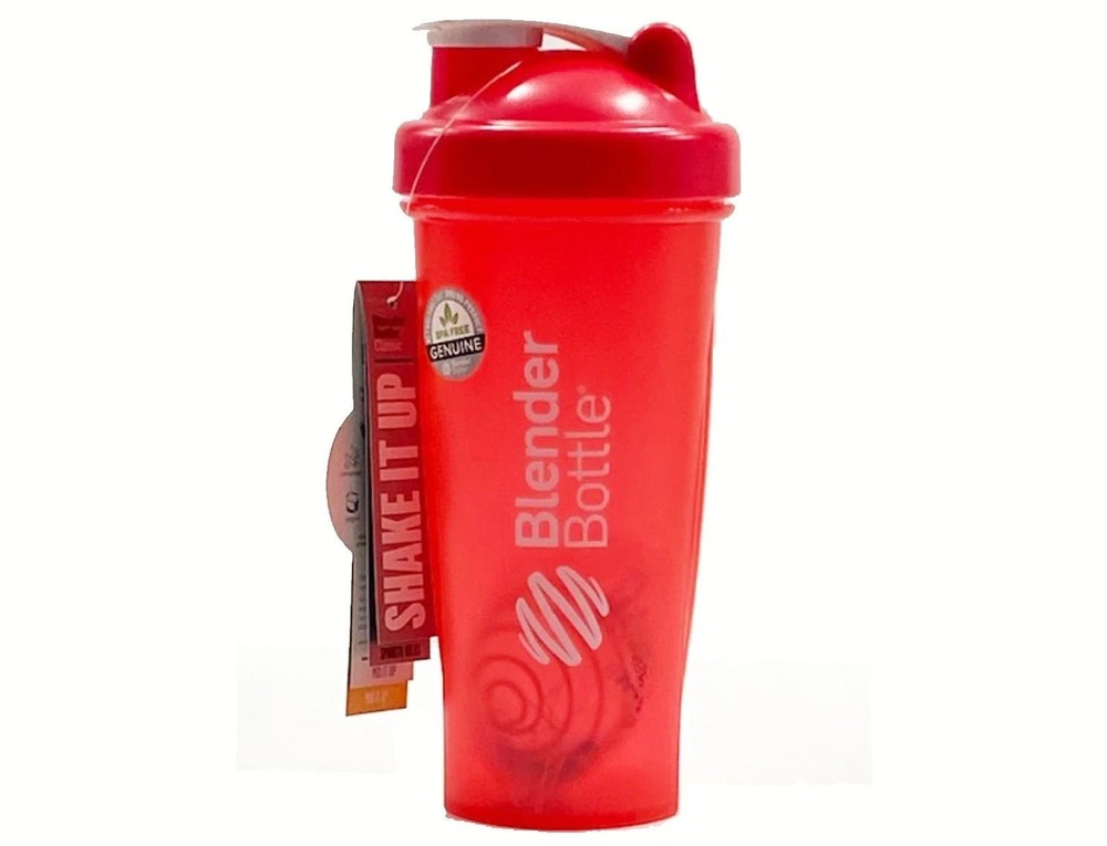 Blender bottle Shaker Cup 28 oz Shaker CLASSIC red