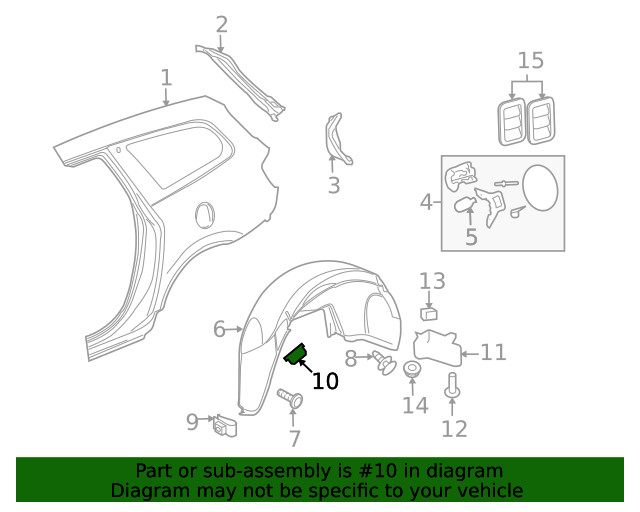 Genuine GM Multi-Purpose Retainer 15982497