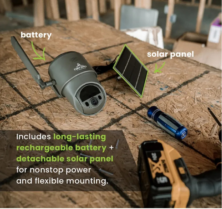 New Tactacam Defend 360 Cellular Security Camera DFD-PTZ01