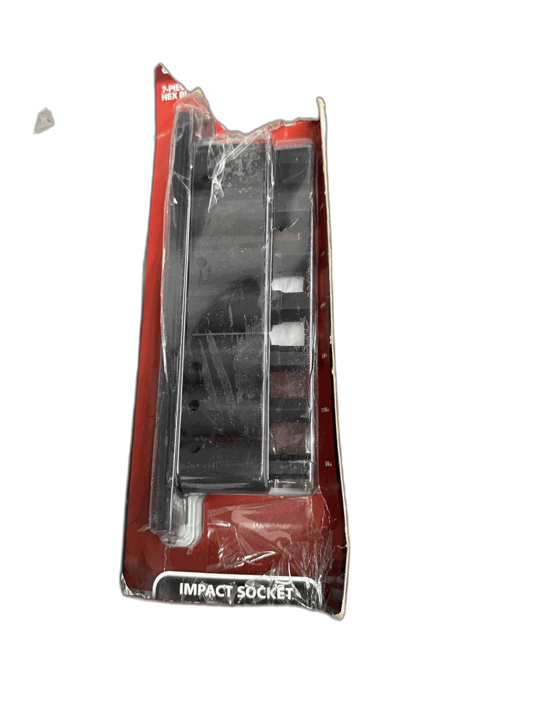 Husky 1/2 in. Drive Hex Bit Impact Socket Set SAE (7-Piece)