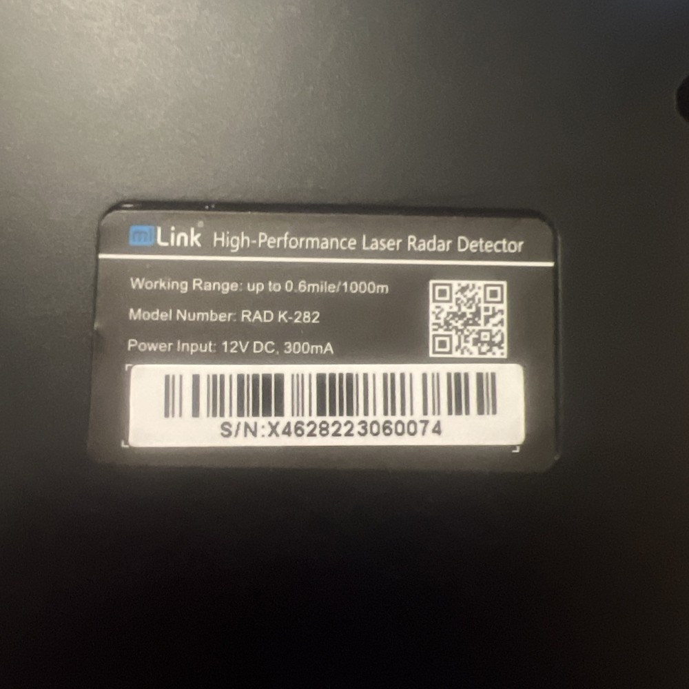 Mi link Long Range Car Laser Detector
