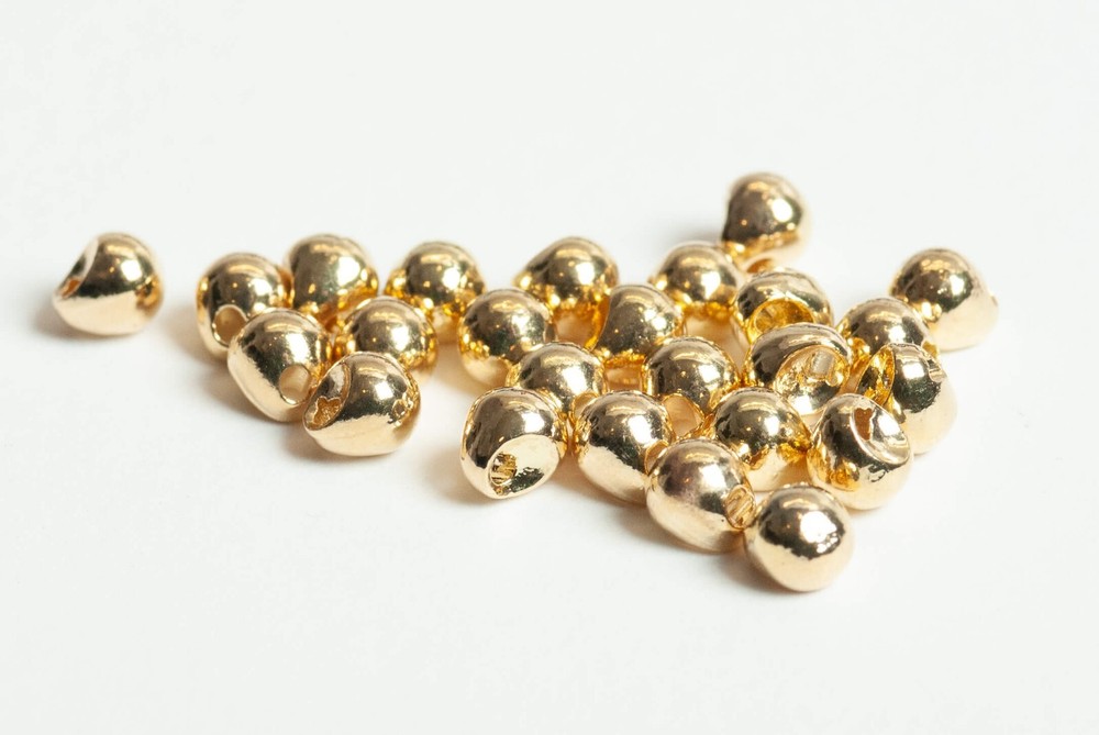 BWO Offset Drop Tungsten Beads for Fly Tying - 25 Pack