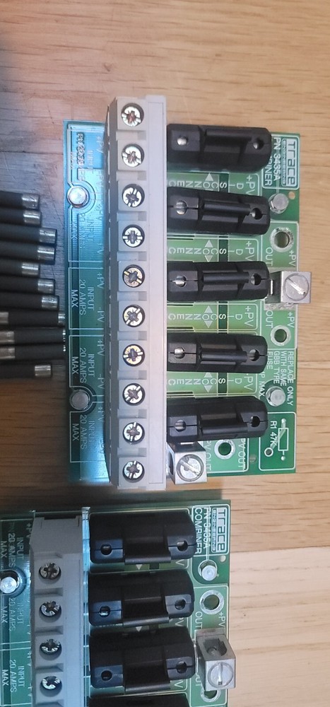 Xantrex/Trace PN 3435 SOLAR PANEL COMBINER BOARDS