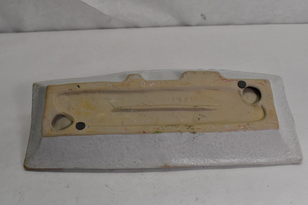 Holiday Serving Tray Cardinal Red bird Pine Cone & Snow Ceramic Rectangular Dish