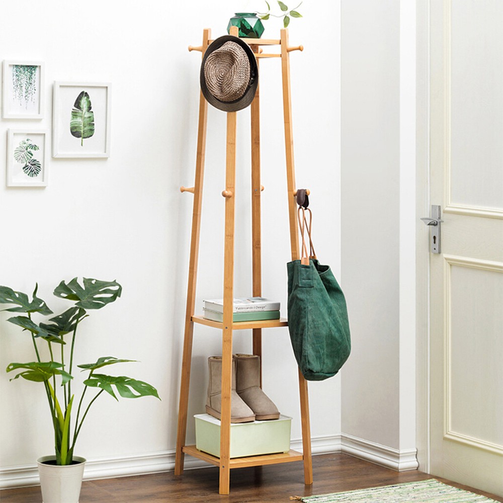 Various Garment Racks Clothes Storage Shelf Coat Rack Stand Hall Tree Heavy Duty