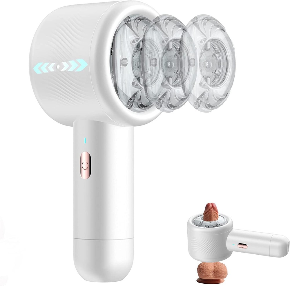 Male Automatic Pump Sucking Masturbation Cup Thrusting Stroker Penis Vibrator US