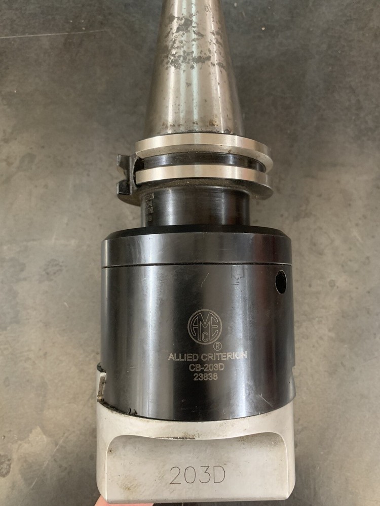 NICE! CRITERION BORING HEAD w/ CAT40 SHANK - CB-203D