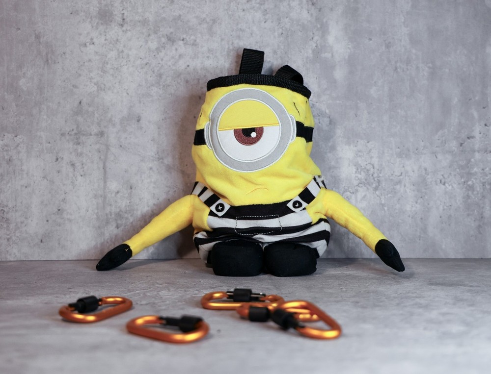 Plush Minion Prison Break Chalk Bag