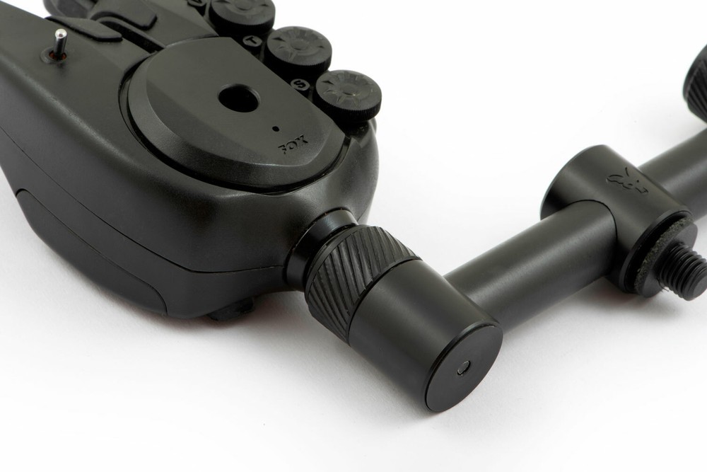Fox 2 Rod Adjustable Buzz Bars QR Quick Release Pair Of Black Label CBB025