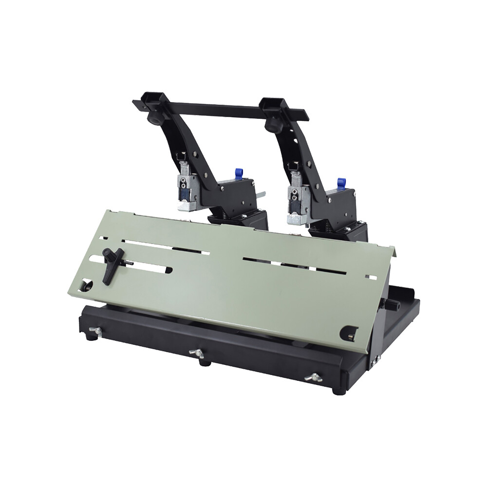 Manual Desktop Stitcher Double Stapler Staple Binder Flat/Saddle Binding Machine