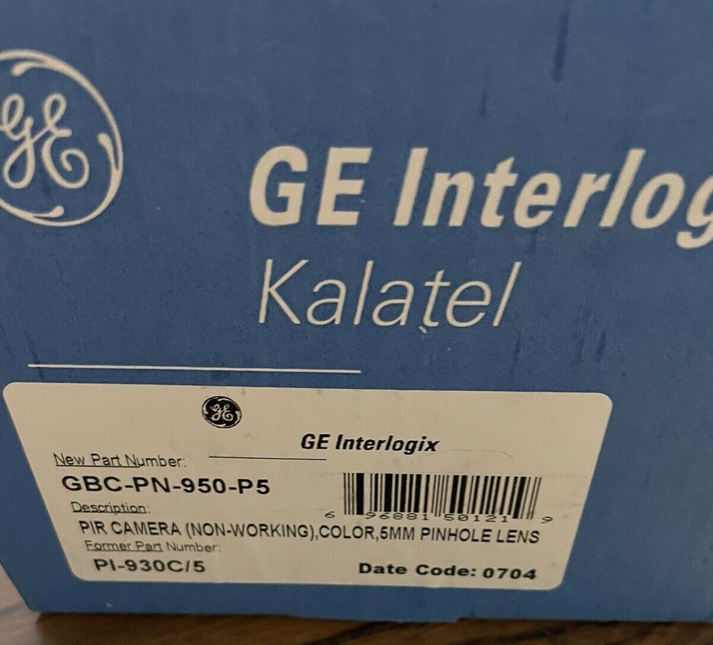 GE Interlogix GBC-PN-950-P5 Covert Analog Camera