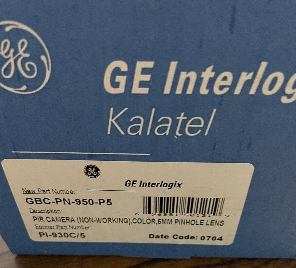 GE Interlogix GBC-PN-950-P5 Covert Analog Camera