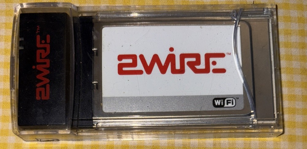 2wire 1000-100010-001 PCMCIA Wireless Network Interface Card