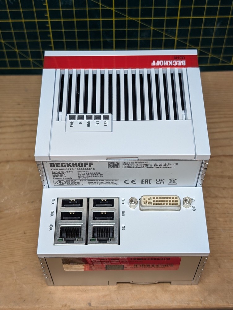Beckhoff CX5140-0175/000063918 Embedded PC CPU Module.