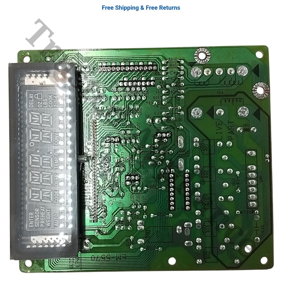 MAGIC CHEF MICROWAVE CONTROL BOARD PART # 57001167
