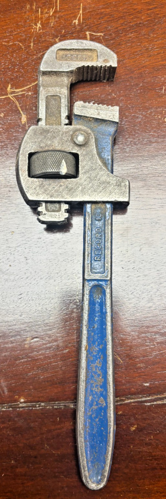 Vintage Record Stillson Pipe Wrench Spanner